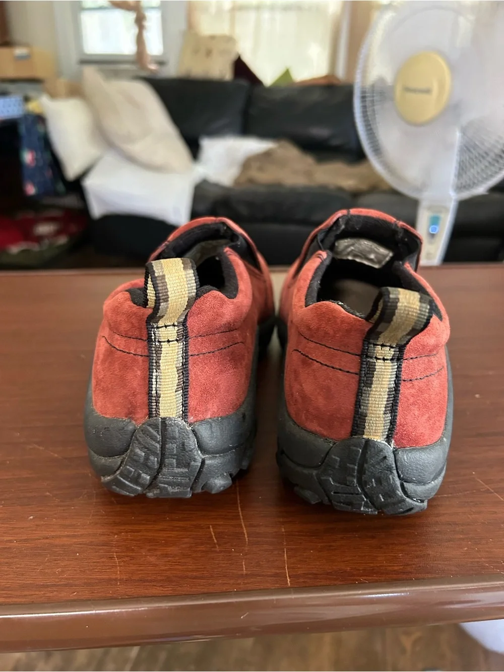 Merrell russet, red jungle mocs, women’s size 8 very nice condition